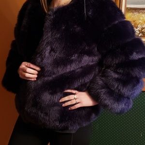 Faux Fur Coat Nwot 